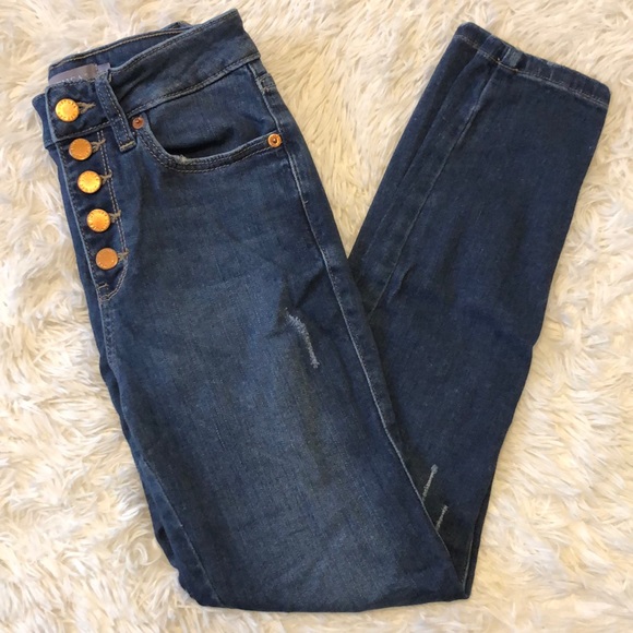 Just USA button fly skinny jeans - Picture 1 of 11